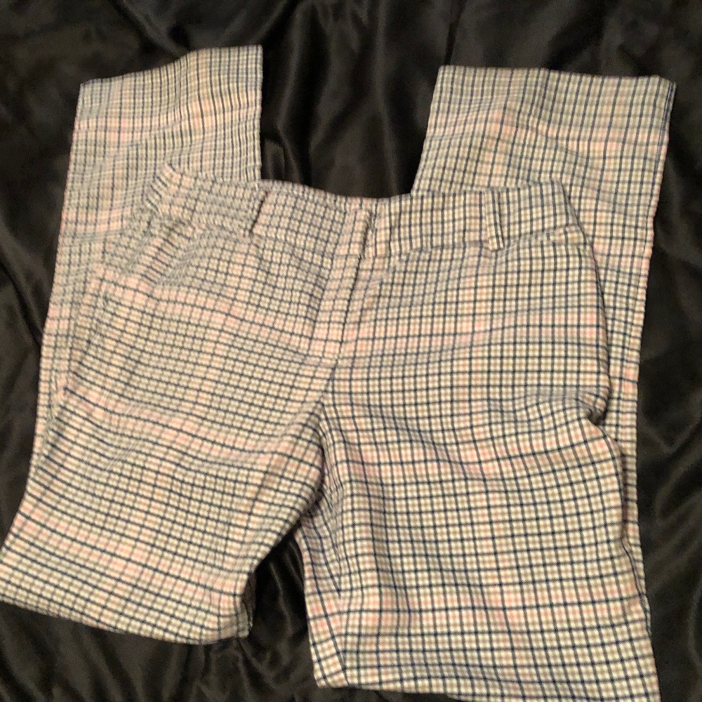 New York & Company 7th Ave Design Plaid Pants